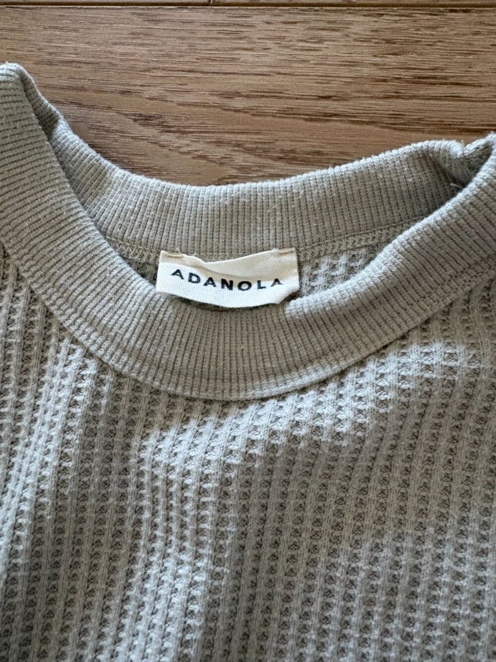 Adanola Waffle Knit Lounge Set - Picture 5 of 6